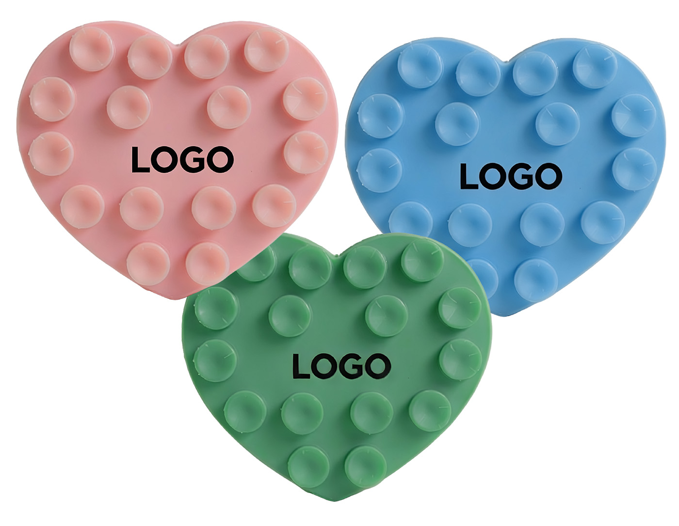 Smartphonehalter Bubble Pad Herz