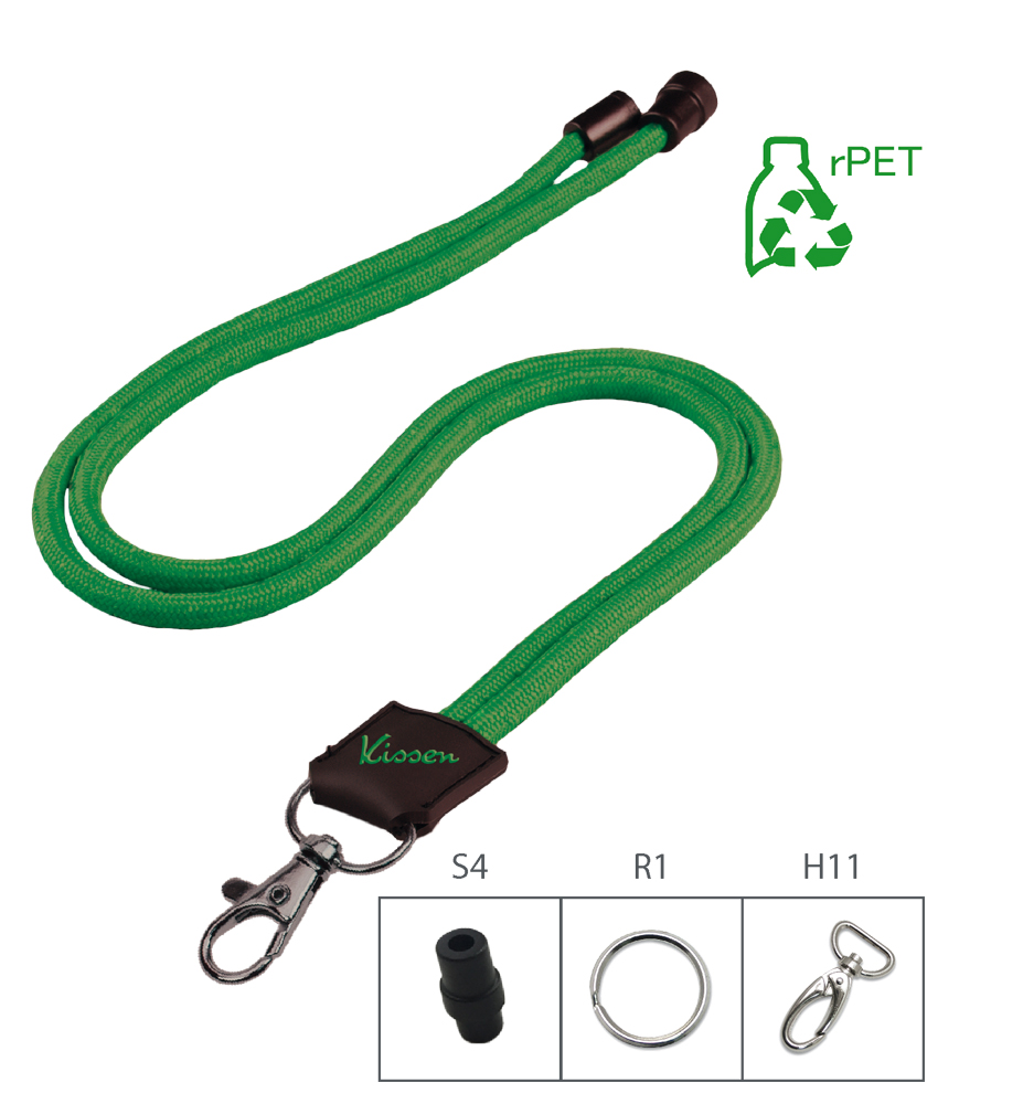 LY-222_Kordelllanyard_rPET_Soft-PVC_einfarbig_gruen_PL
