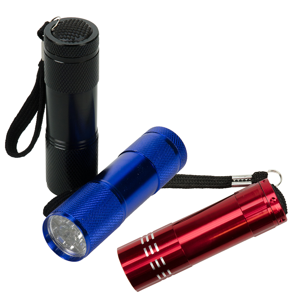 LD-003_Mini_Taschenlampe_Alu_schwarz_rot_blau