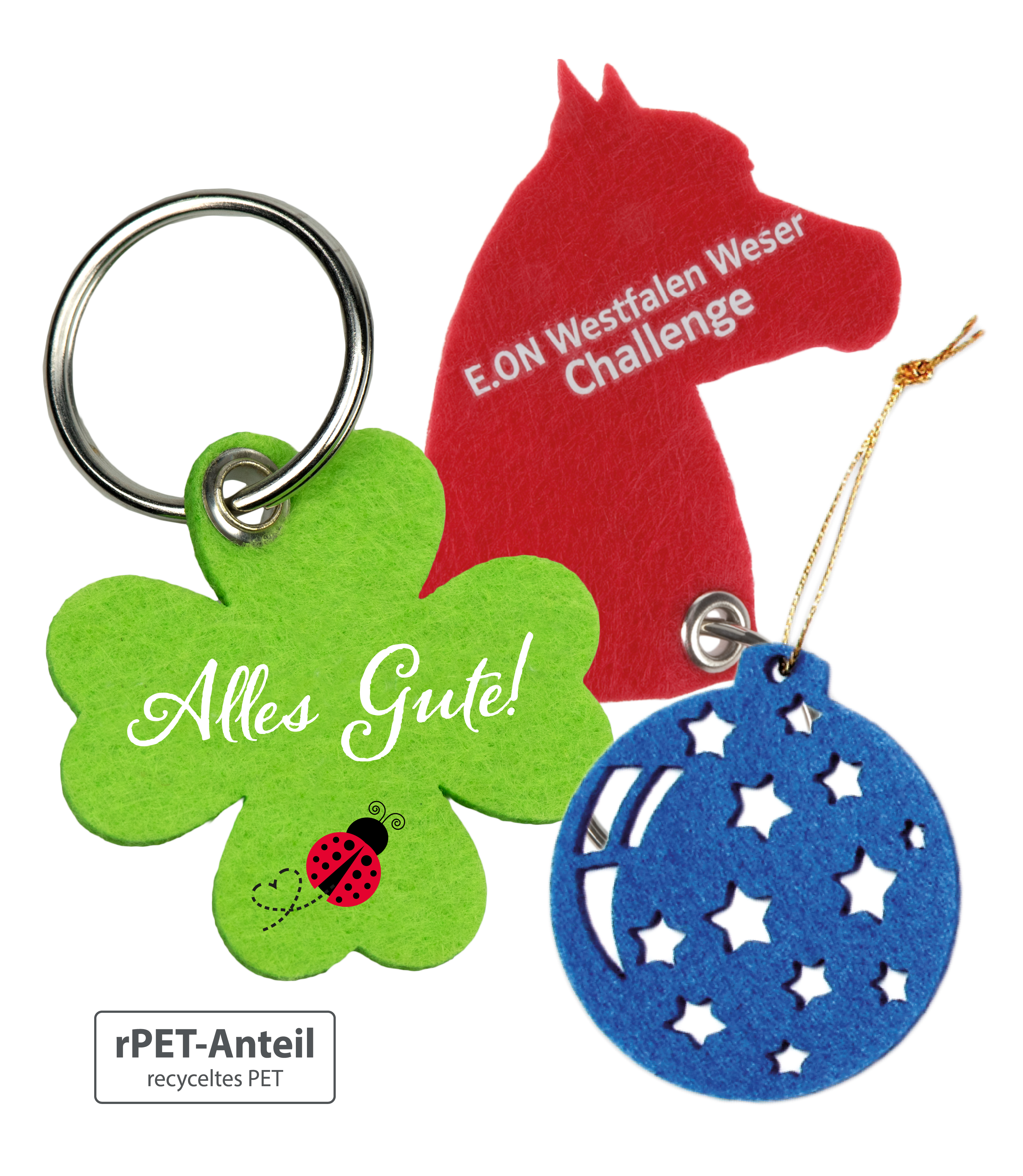 KH-006_Filzanh_klee_Alles_Gute_Pferd_Christbaumkugel_rPET