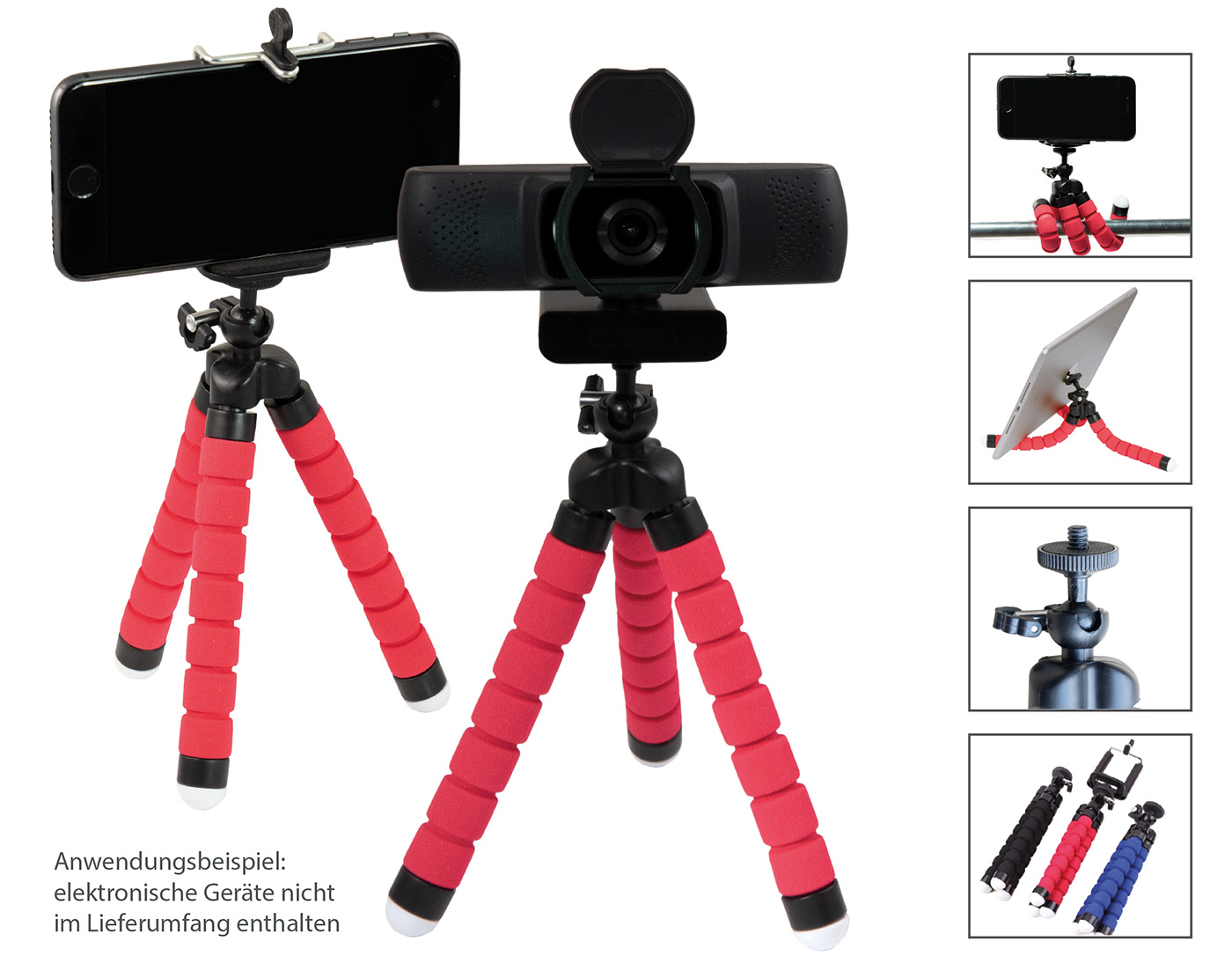 ED-040_Smartphonehalter_Tripod_Anwendungsbeispiel_DE